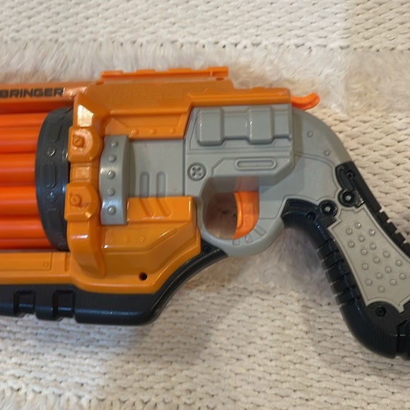 Nerf doomslands Lawbringer 2169 12 dart rotating drum age 8 toy released in 2014 - Picture 7 of 11